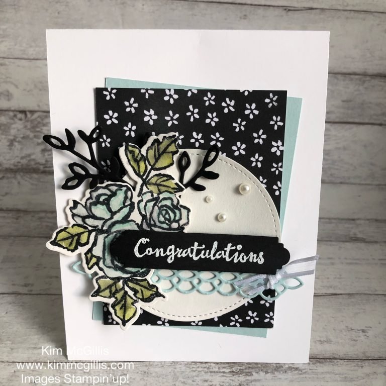 Watercolouring technique with the Petal Passion Suite