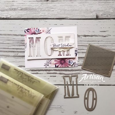The Peek Through Technique featuring Stampin’up!’s Move Me Thinlits Dies