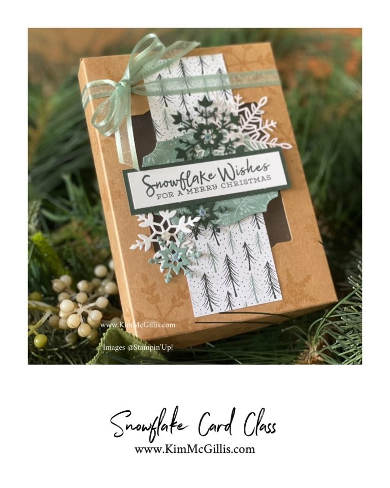 Snowflake Card Class For You
