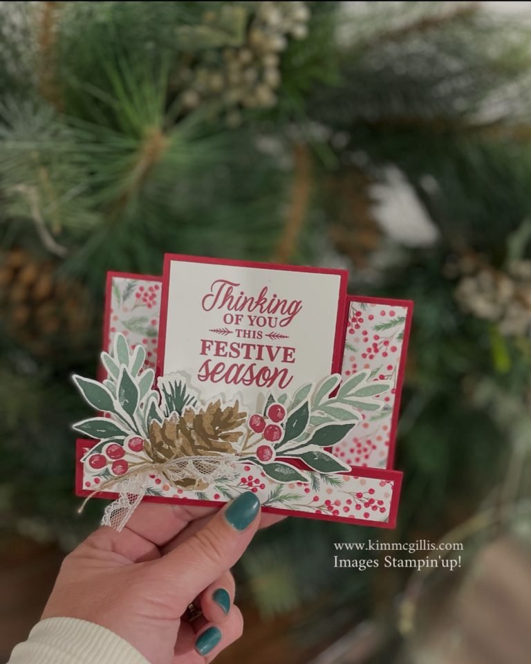 Center Step Fun Fold Card Instructions