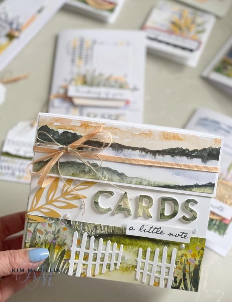 On The Horizon Card & Note Box
