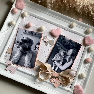 Preserving Memories with The Christmas Scottie Frame