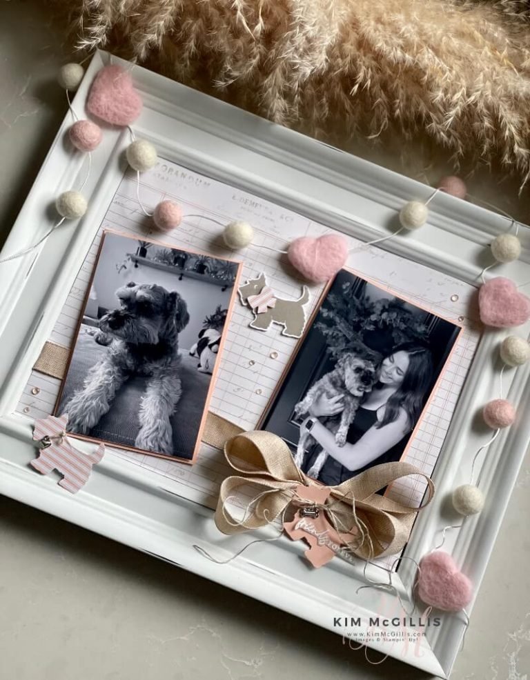 Preserving Memories with The Christmas Scottie Frame