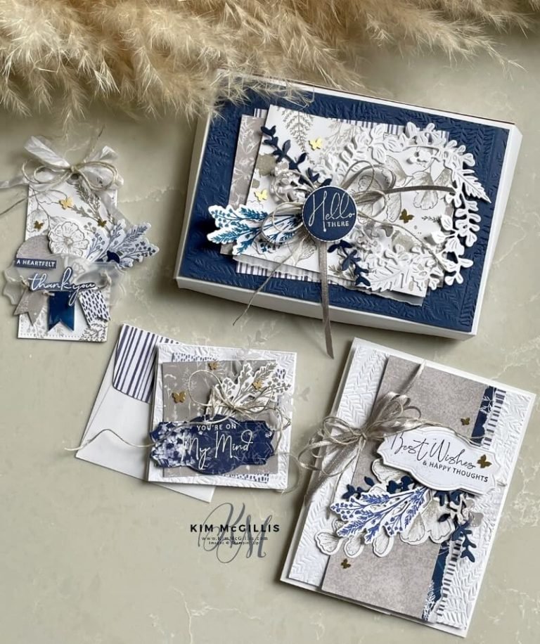 A bundle of card, love note and tag