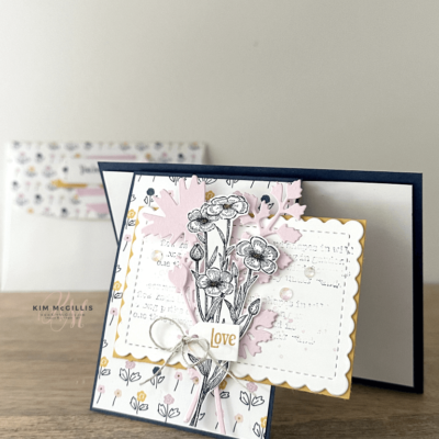 Fun Fold Card Idea Featuring The Quiet Meadow Collection