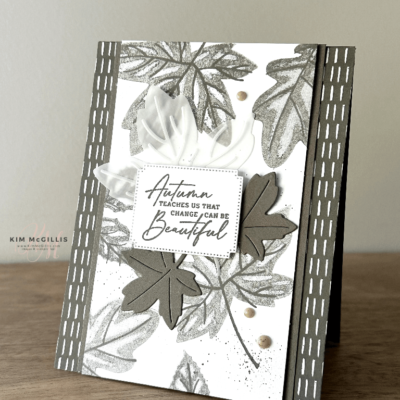 Stampin’up! Autumn Leaves In Color Card