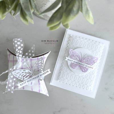 Stampin’up!’s Butterfly Square Pillow Box