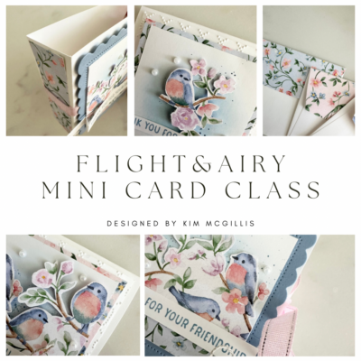 Stampin’up!’s Flight & Airy Mini Card Collection