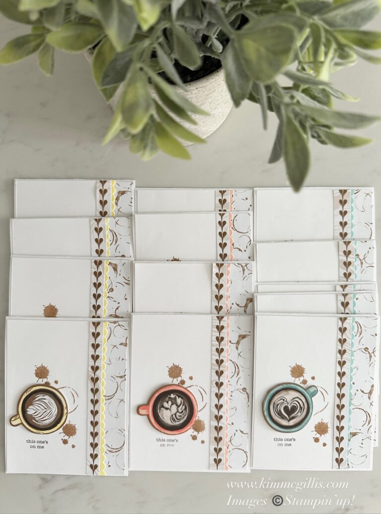 Stampin’up!’s A Little Latte Card