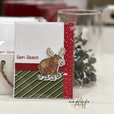 Stampin’up! Christmas Friends Card