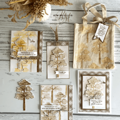 My Stampin’up!’s Frosted Forest Papercrafting Collection