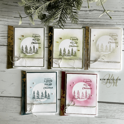 Stampin’up!’s Season of Elegance Card #1