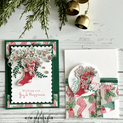 Stampin’ Up!’s Sentimental Christmas Fun Fold Card