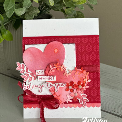 Happy Launch Day, Card Making With The Heart Shaped Bundle