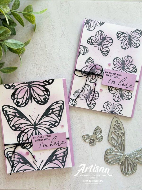 Bold Butterflies Featuring The Beautiful Butterflies Bundle - Kim McGillis