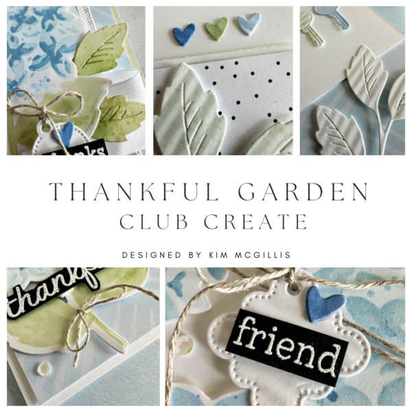 Thankful Garden Club Create Card Class