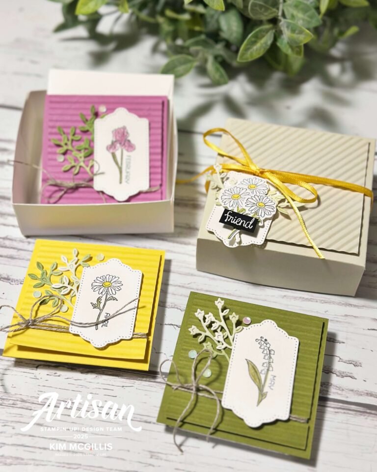 Stampin’ Up! Year of Flowers Mini Cards