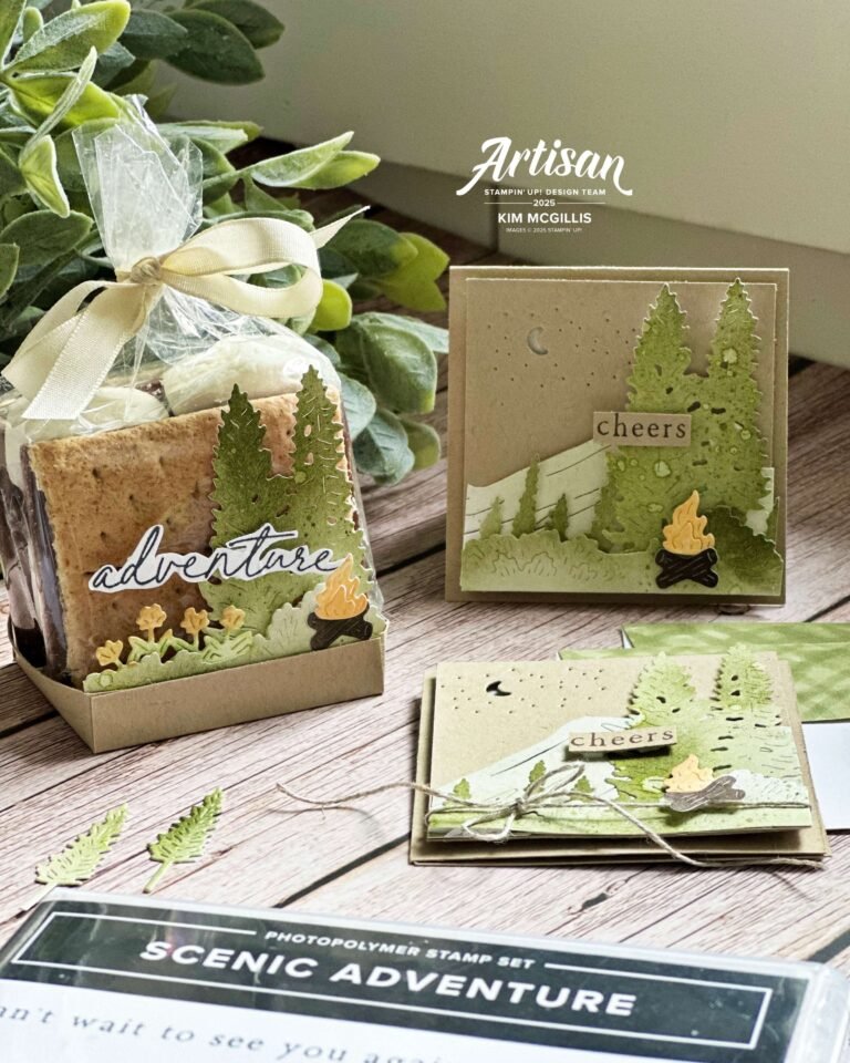 Scenic Adventure Mini Card and S’mores Treat Holder