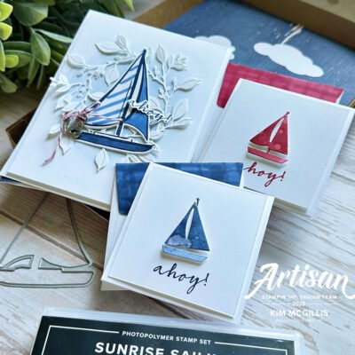 Sunrise Sailing Stationery Set