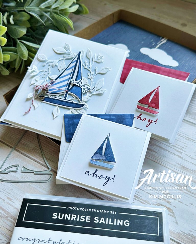 Sunrise Sailing Stationery Set