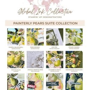 JULY 2025 GLOBAL INK COLLECTIVE FEATURING PAINTERLY PEARS