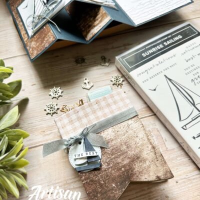 Sunrise Sailing Mini Tag And Party Banner Box
