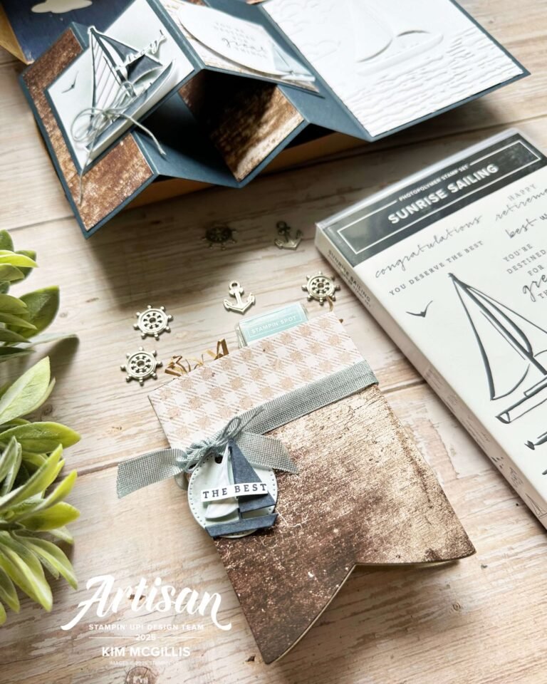 Sunrise Sailing Mini Tag And Party Banner Box