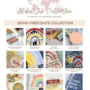 August 2025 Global Ink Collective Featuring Boho Vibes