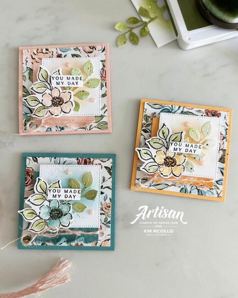 Stampin’ Up!’s Floral Charm Baby Cards