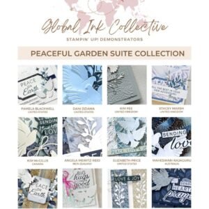 Peaceful Garden Global Ink Collective Tutorial