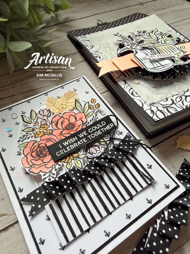 DIY Ruched Ribbon with Designer Series Paper or Two-Tone Cardstock