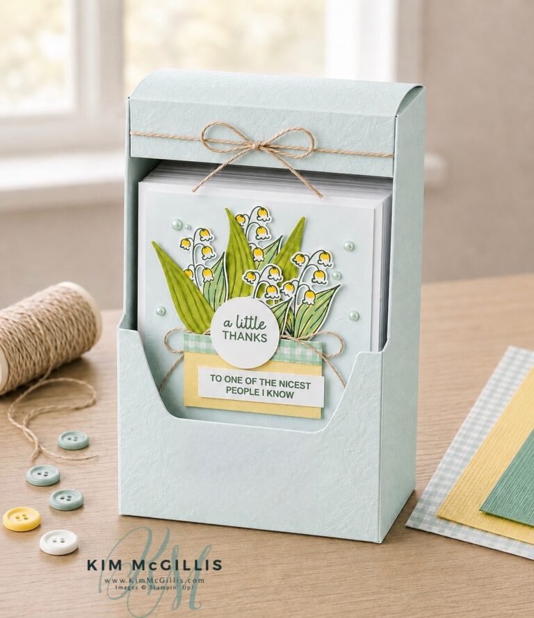 Stampin’Up! Lily Of The Valley Card Holder