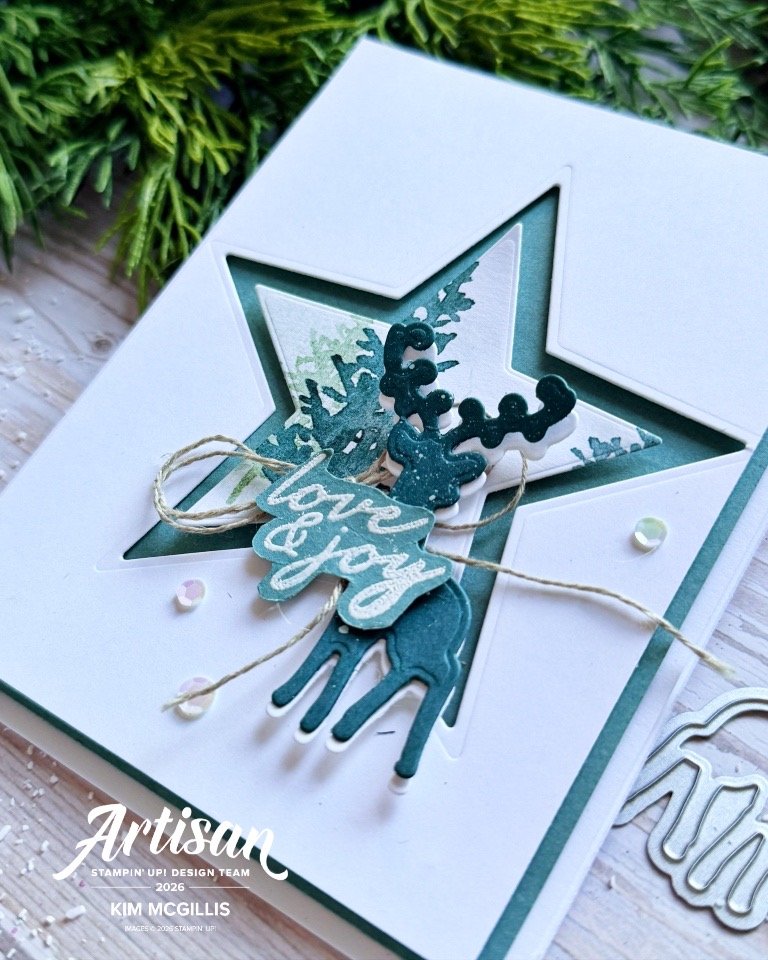 Simple Cardmaking with Stampin’ Up!’s Shining Stars Dies